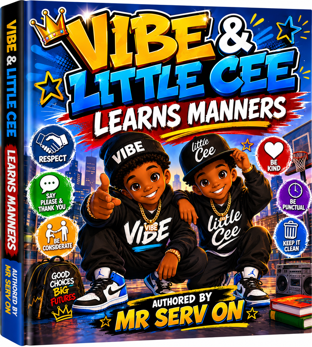 Vibe & Little Cee Learns Manners cover